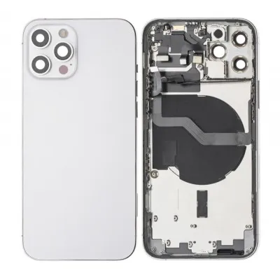 Full Body Housing for Apple iPhone 12 Pro - Silver by Sparestream