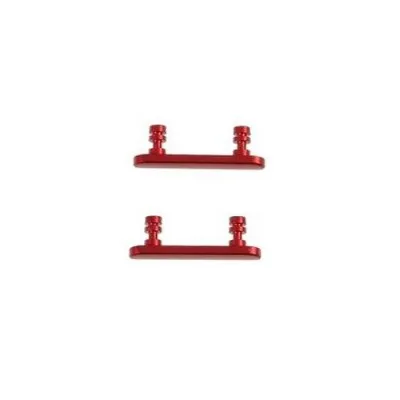 Volume Side Button Outer for Apple iPhone 8 Red - Plastic Key by Sparestream