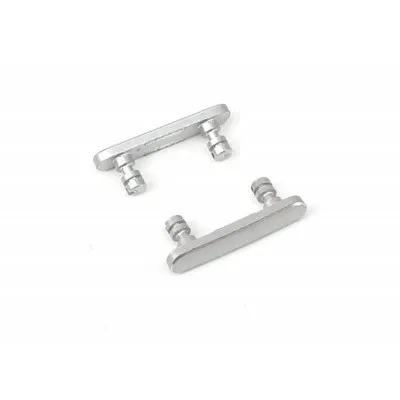 Volume Side Button Outer for Apple iPhone 8 White - Plastic Key by Sparestream