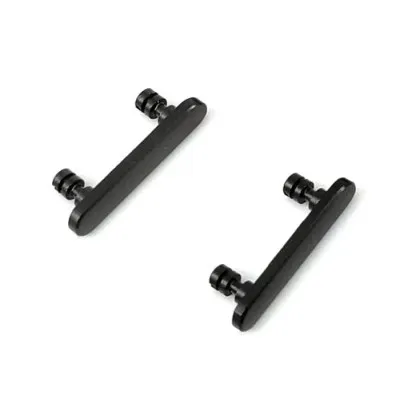 Volume Side Button Outer for Apple iPhone 8 Black - Plastic Key by Sparestream