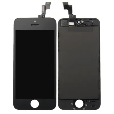 LCD with Touch Screen for Apple iPhone 5s - Grey (display glass combo folder) by Sparestream