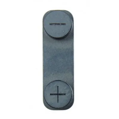 Volume Side Button Outer for Apple iPhone 5s Black - Plastic Key by Sparestream
