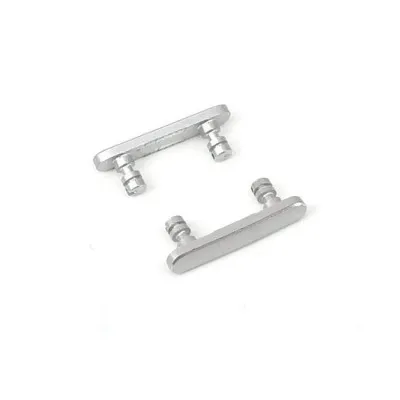 Volume Side Button Outer for Apple iPhone SE 2020 White - Plastic Key by Sparestream