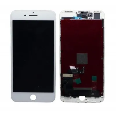LCD with Touch Screen for Apple iPhone 7 Plus - White (display glass combo folder) by Sparestream