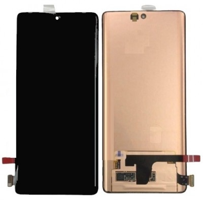 LCD with Touch Screen for Vivo V29 Pro - Black (display glass combo folder) by Sparestream