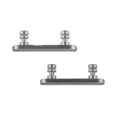 Volume Side Button Outer for Apple iPhone 7 Plus Grey - Plastic Key by Sparestream