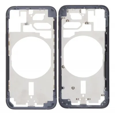LCD Frame Middle Chassis for Apple iPhone 12 Mini - Black by Sparestream