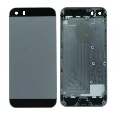 Back Panel Cover for Apple iPhone SE - Black by Sparestream