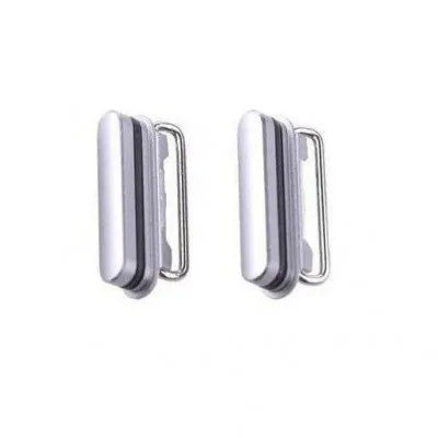 Volume Side Button Outer for Apple iPhone 6 Silver - Plastic Key by Sparestream