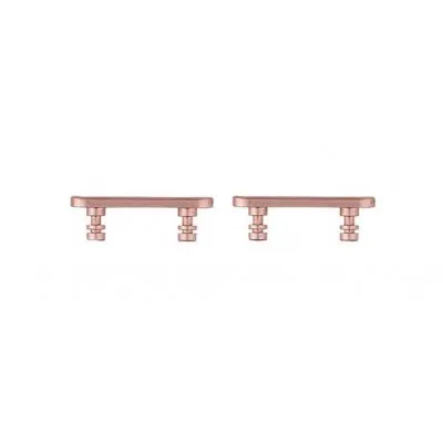 Volume Side Button Outer for Apple iPhone 7 Rose Gold - Plastic Key by Sparestream