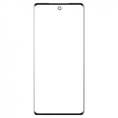 Front Glass for Vivo S18 - Black by Sparestream