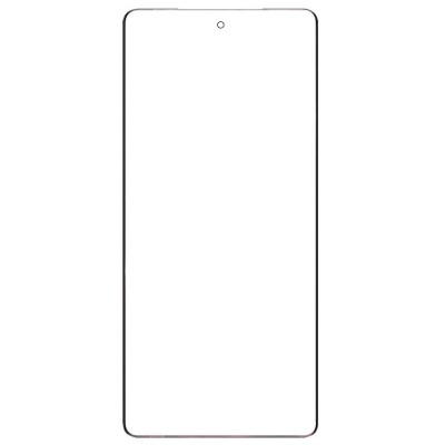 Front Glass for Vivo V30e - White by Sparestream