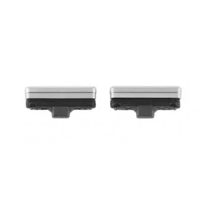 Volume Side Button Outer for Samsung Galaxy A80 White - Plastic Key by Sparestream