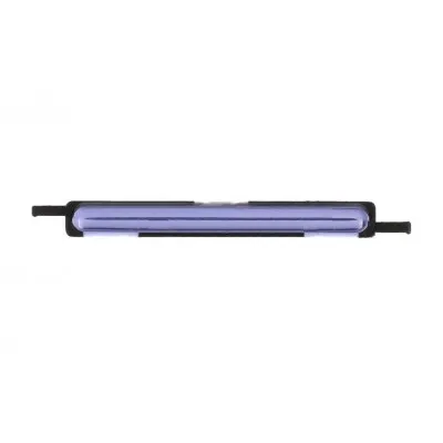 Volume Side Button Outer for Samsung Galaxy M32 Blue - Plastic Key by Sparestream