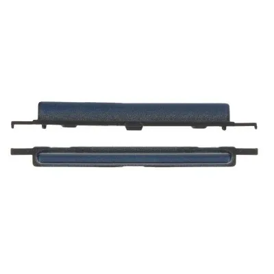 Volume Side Button Outer for Samsung Galaxy M12 Blue - Plastic Key by Sparestream