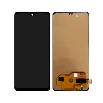 LCD with Touch Screen for Samsung Galaxy M31s - Blue (display glass combo folder) by Sparestream