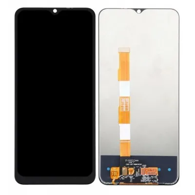 LCD with Touch Screen for Vivo Y20 2020 - Black (display glass combo folder) by Sparestream