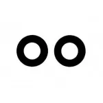 Camera Lens for Vivo Xplay6 Black by Sparestream