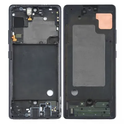 LCD Frame Middle Chassis for Samsung Galaxy A71 5G - White by Sparestream