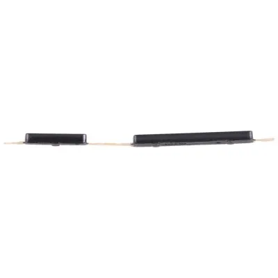 Volume Side Button Outer for Samsung Galaxy M11 Black - Plastic Key by Sparestream