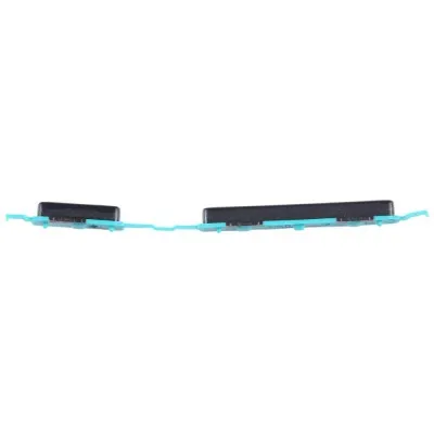 Volume Side Button Outer for Samsung Galaxy M31 Black - Plastic Key by Sparestream