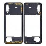 Middle frame Ring Only Samsung Galaxy A70 black by Sparestream