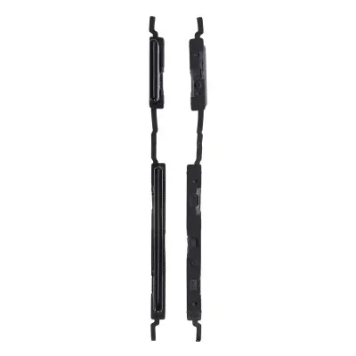 Volume Side Button Outer for Samsung Galaxy M30 Black - Plastic Key by Sparestream