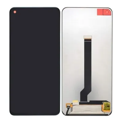 LCD with Touch Screen for Samsung Galaxy M40 - White (display glass combo folder) by Sparestream