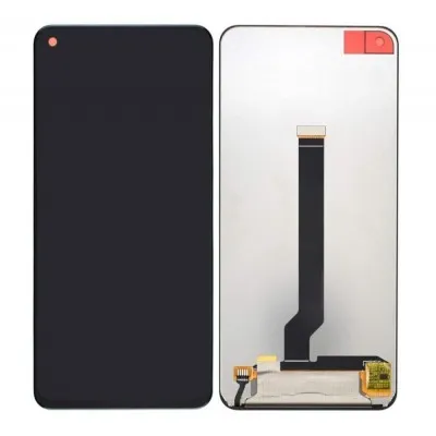 LCD with Touch Screen for Samsung Galaxy M40 - Orange (display glass combo folder) by Sparestream
