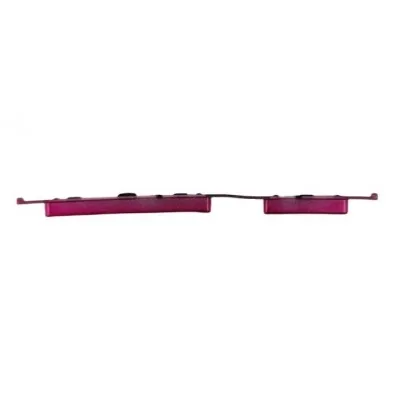 Volume Side Button Outer for Vivo Y91 Red - Plastic Key by Sparestream