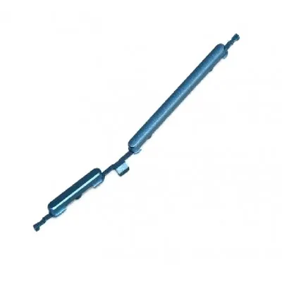 Volume Side Button Outer for Samsung Galaxy M01 Blue - Plastic Key by Sparestream
