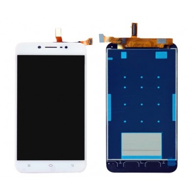 LCD with Touch Screen for Vivo V5 Lite - Rose Gold (display glass combo folder) by Sparestream