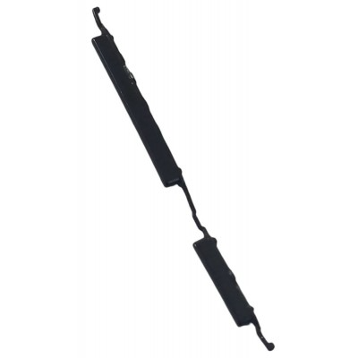 Volume Side Button Outer for Vivo V9 Youth Black - Plastic Key by Sparestream