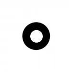 Camera Lens for Vivo X6 White by Sparestream