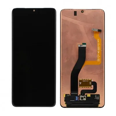 LCD with Touch Screen for Samsung Galaxy S21 Ultra - Titanium (display glass combo folder) by Sparestream