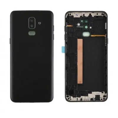 Back Panel Cover for Samsung Galaxy J8 2018 - Black by Sparestream