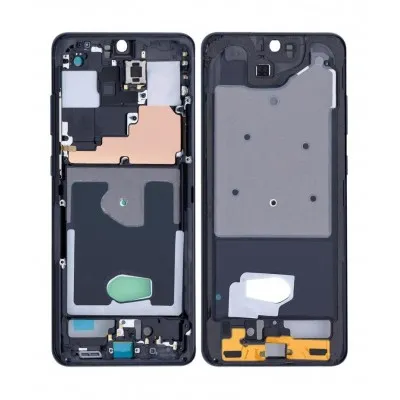 LCD Frame Middle Chassis for Samsung Galaxy S20 Ultra 5G - Grey by Sparestream