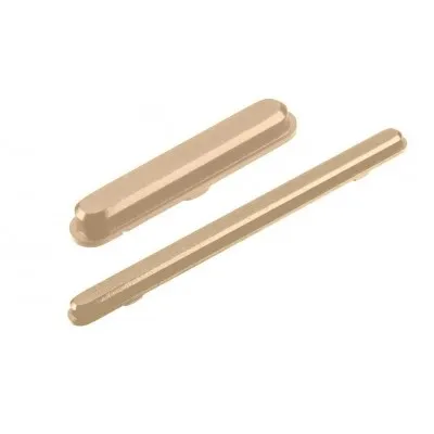 Volume Side Button Outer for Vivo X7 Plus 64GB Gold - Plastic Key by Sparestream