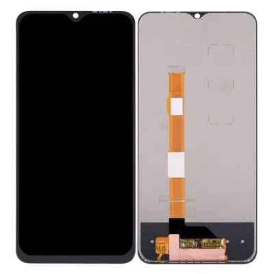 LCD with Touch Screen for vivo Y75 5G - Black (display glass combo folder) by Sparestream