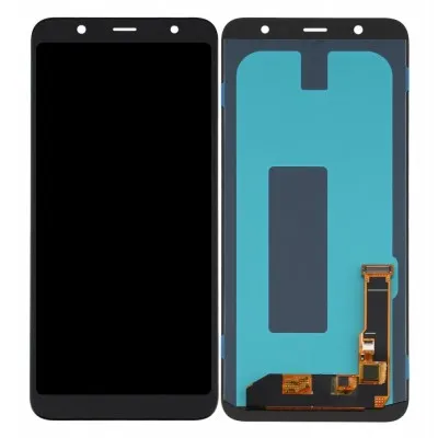 LCD with Touch Screen for Samsung Galaxy J8 Plus - Black (display glass combo folder) by Sparestream
