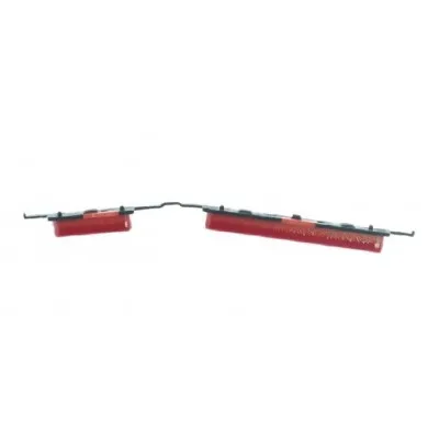 Volume Side Button Outer for Samsung Galaxy A10 Red - Plastic Key by Sparestream