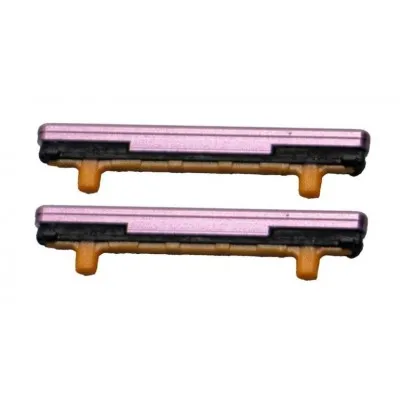 Volume Side Button Outer for Samsung Galaxy S10 Pink  - Plastic Key by Sparestream