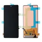 LCD with Touch Screen for Samsung Galaxy S21 FE 5G - Black (display glass combo folder) by Sparestream