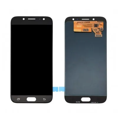 LCD with Touch Screen for Samsung Galaxy J7 2017 - Black (display glass combo folder) by Sparestream