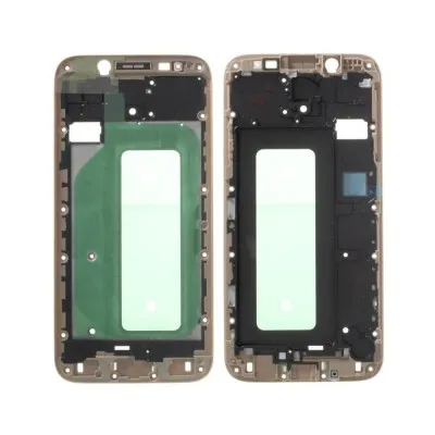 LCD Frame Middle Chassis for Samsung Galaxy J7 2017 - Gold by Sparestream