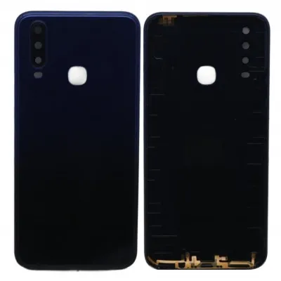 Back Panel Cover for Vivo Y15 2019 - Blue by Sparestream