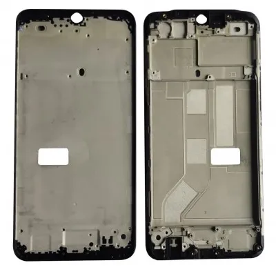 LCD Frame Middle Chassis for Oppo A12 - Black By Sparestream