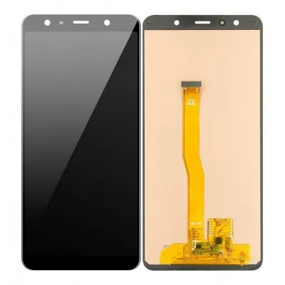 LCD with Touch Screen for Samsung Galaxy A7 2018 - Blue (display glass combo folder) by Sparestream