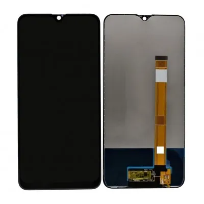 LCD with Touch Screen for Oppo A7 - Black (display glass combo folder) by Sparestream