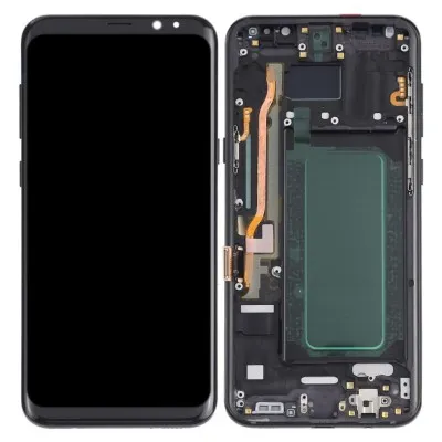 LCD with Touch Screen for Samsung Galaxy S8 - Gold (display glass combo folder) by Sparestream